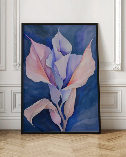Décoration murale Formes et plantes peintes 15