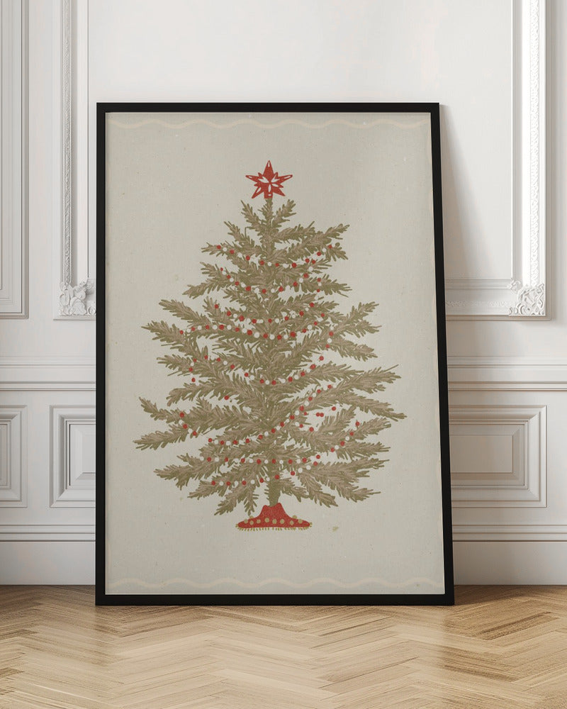 Décoration murale Sapin de Noël 02 Impression sur toile