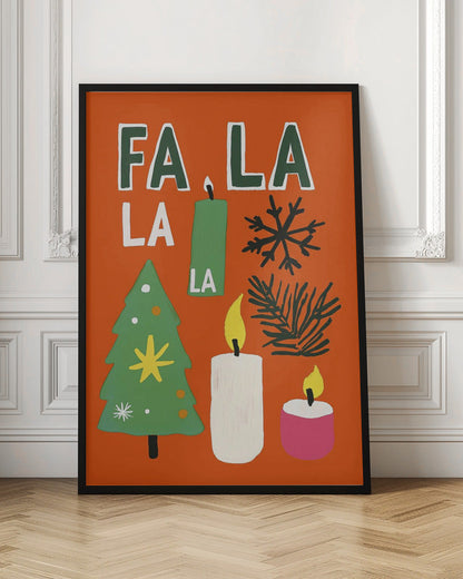 Impression sur toile « Fa la la »