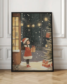 Décoration murale « Esprit de Noël » sur toile