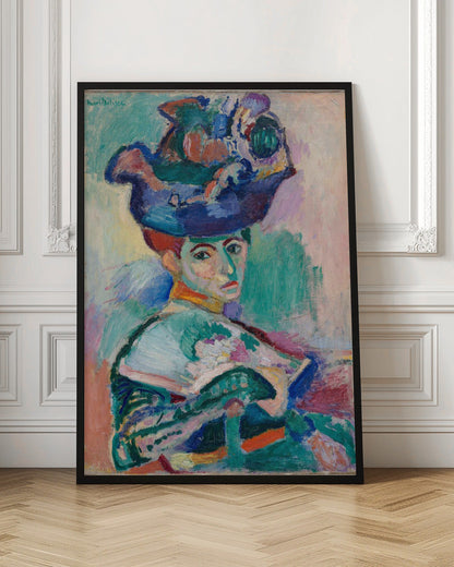 Décoration murale Femme au chapeau