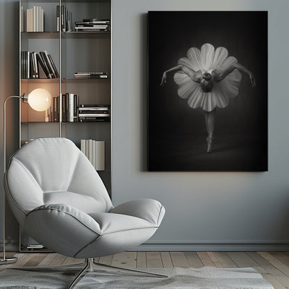 Art mural : Ballet floral