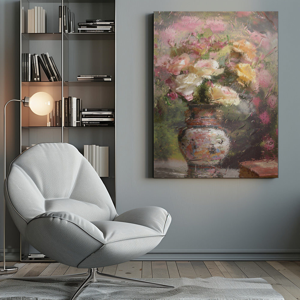 Décoration murale Nature morte avec des fleurs