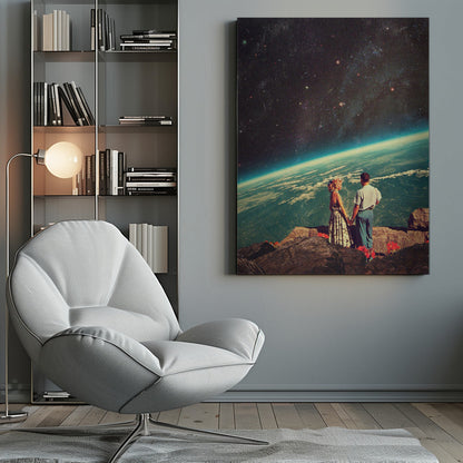 Impression sur toile « Amour »