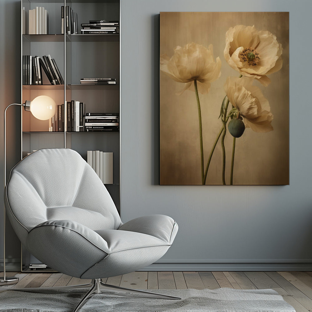 Art mural Coquelicots 24