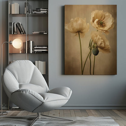 Art mural Coquelicots 24