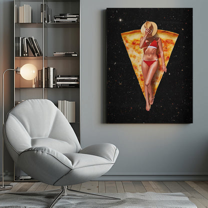 Art mural Pizza Bronzage