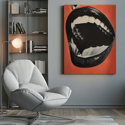 Art mural La Bouche