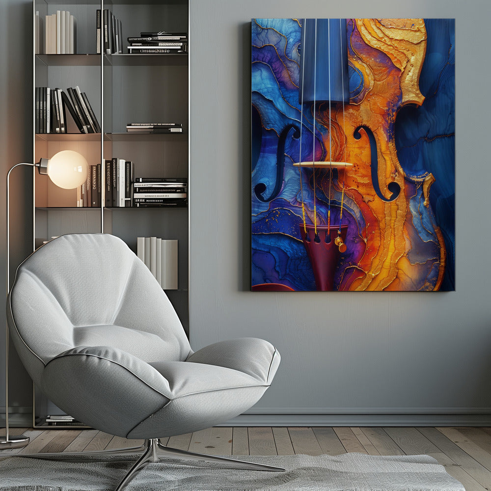 Décoration murale Musique Violon 2 Impression sur toile