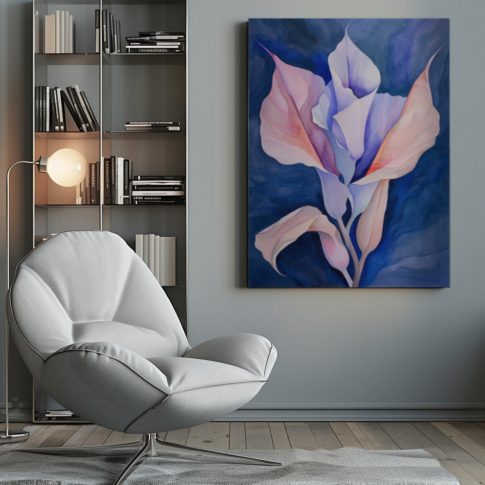 Décoration murale Formes et plantes peintes 15