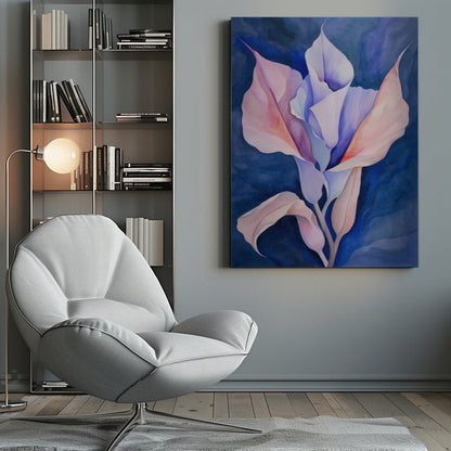 Décoration murale Formes et plantes peintes 15