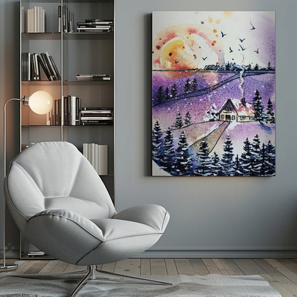 Tableau mural Toile imprimée Hiver 2