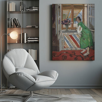 Art mural Jeune Fille à La Mauresque Original 1939
