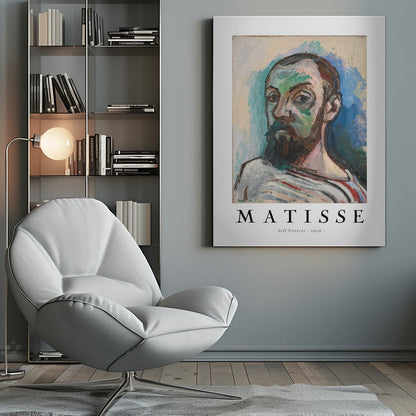 Affiche d'art mural Autoportrait 1906