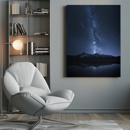 Art mural Reflet de galaxies