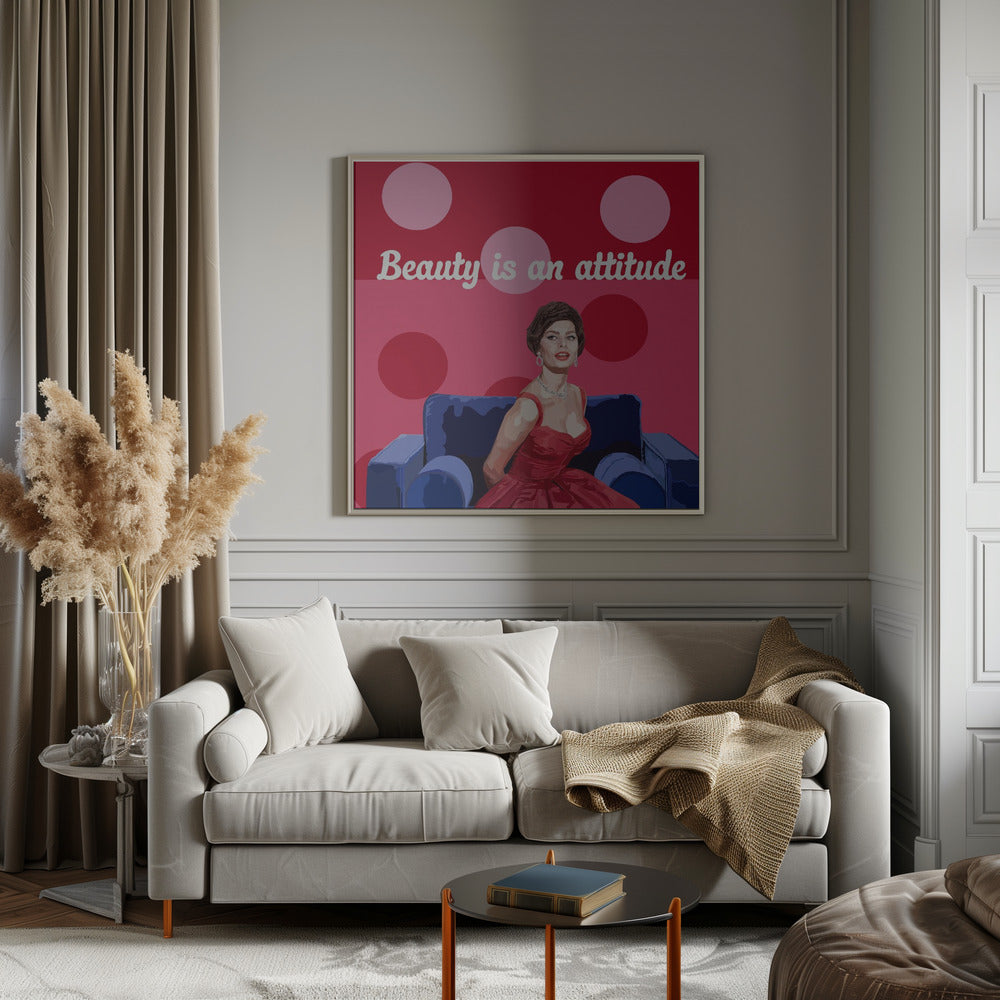 Décoration murale La Beauté sur le Canapé