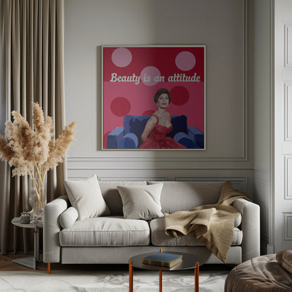 Décoration murale La Beauté sur le Canapé