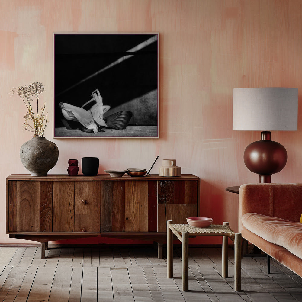 Art mural Danser avec la lumière