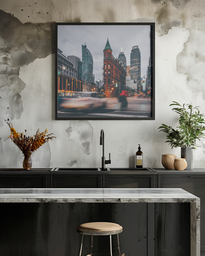 Art mural Immeuble Gooderham