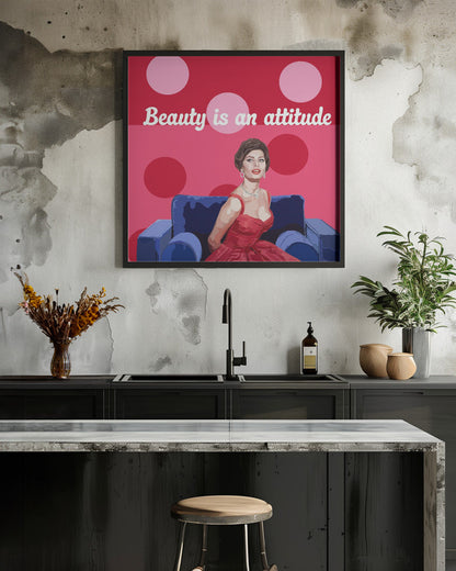 Décoration murale La Beauté sur le Canapé