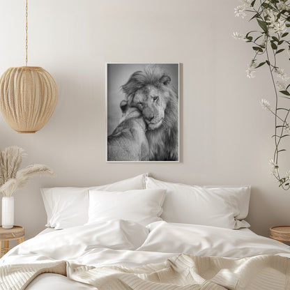 Wall art African Love! Canvas Print