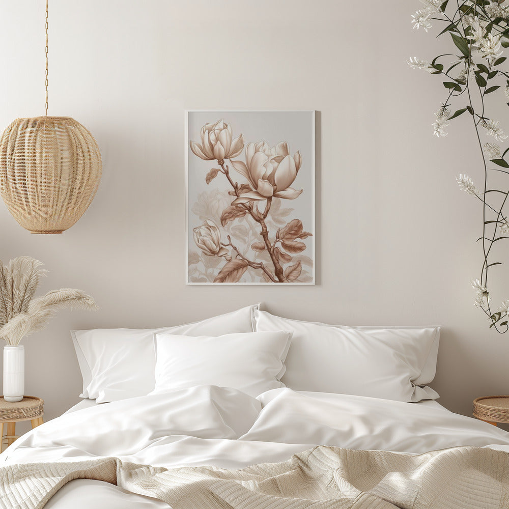 Fleurs beiges 3
