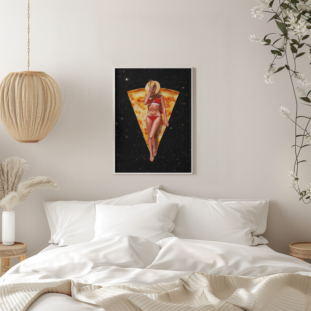 Art mural Pizza Bronzage