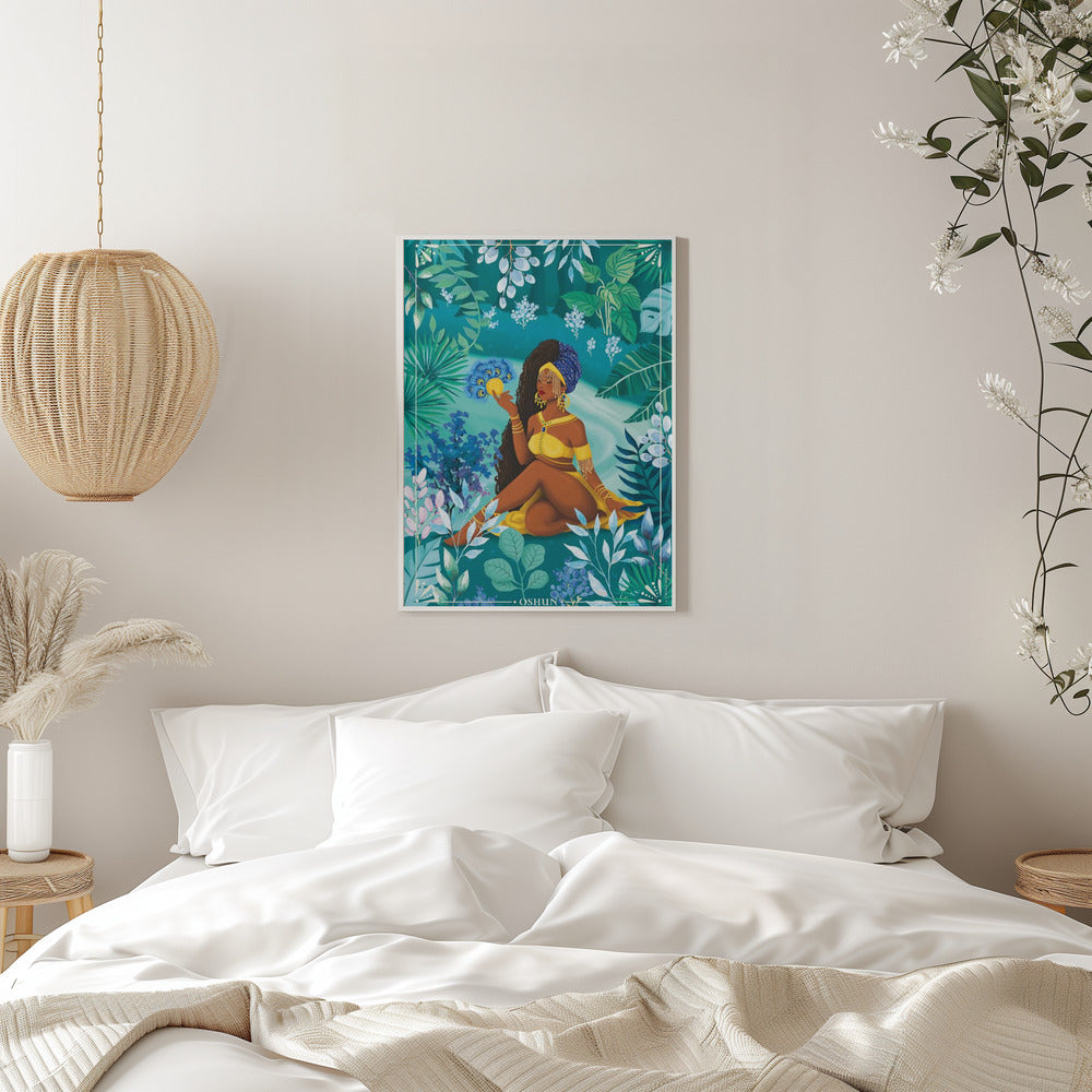 Art mural déesse Oshun Orisha