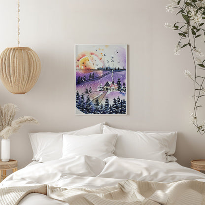 Tableau mural Toile imprimée Hiver 2