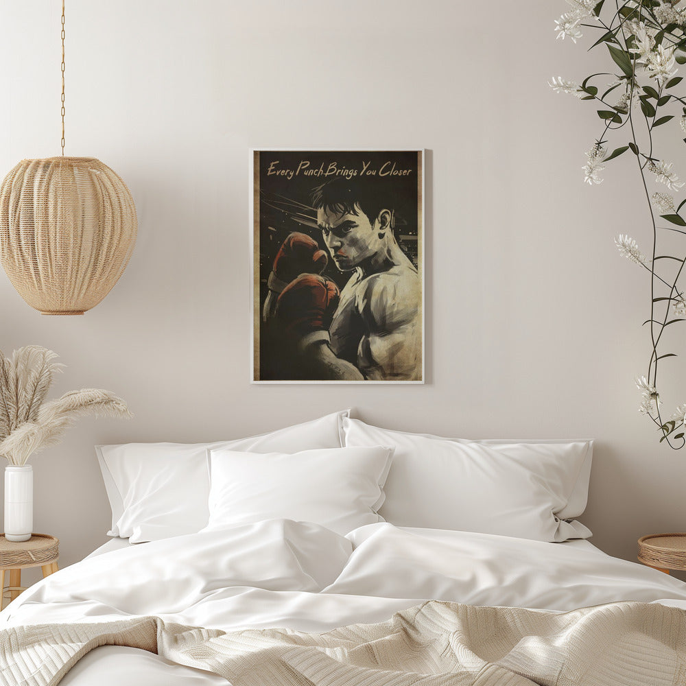 Art mural Chaque coup vous rapproche du but
