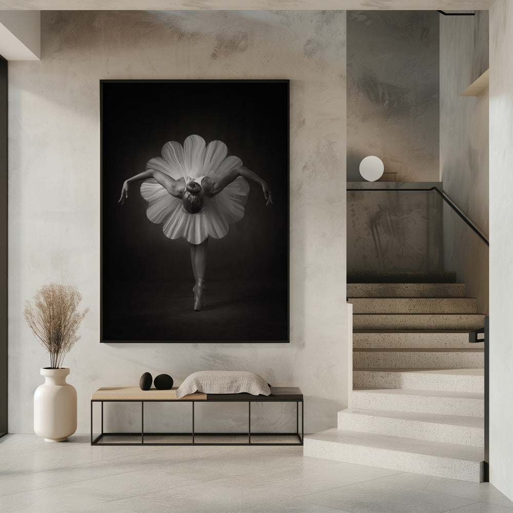 Art mural : Ballet floral