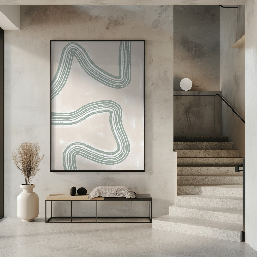 Décoration Murale Abstraite Twist