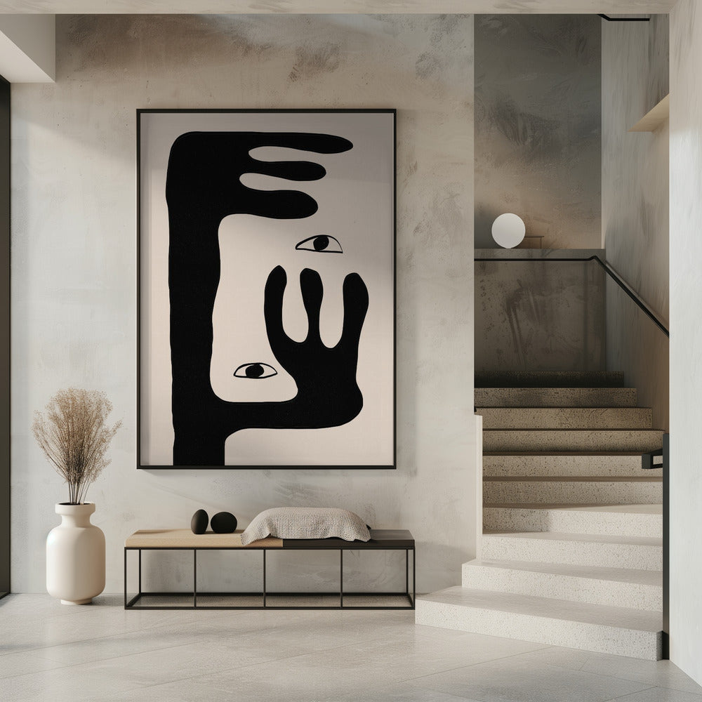 Décoration murale Visage Abstrait N°2.