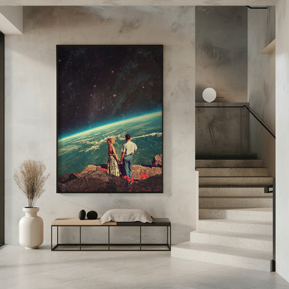 Impression sur toile « Amour »