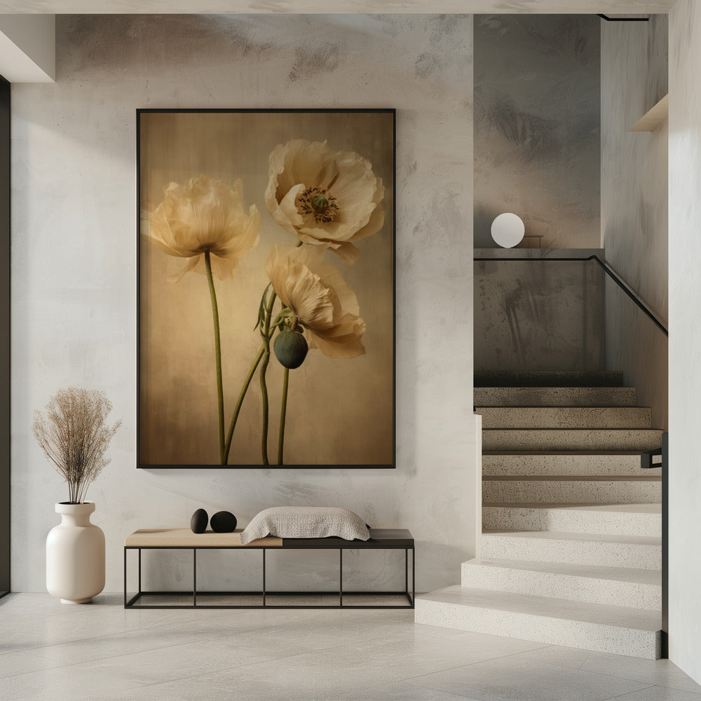 Art mural Coquelicots 24