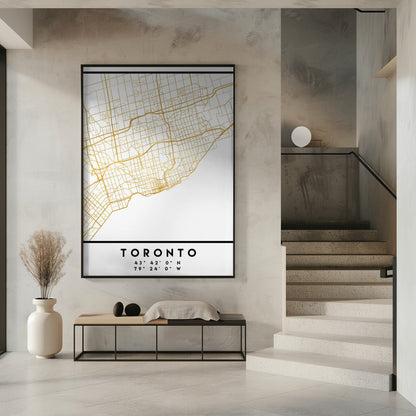 Wall art 1 Maps 16 Canvas Wall Art