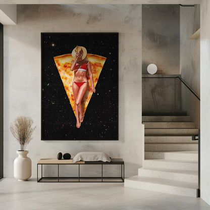 Art mural Pizza Bronzage