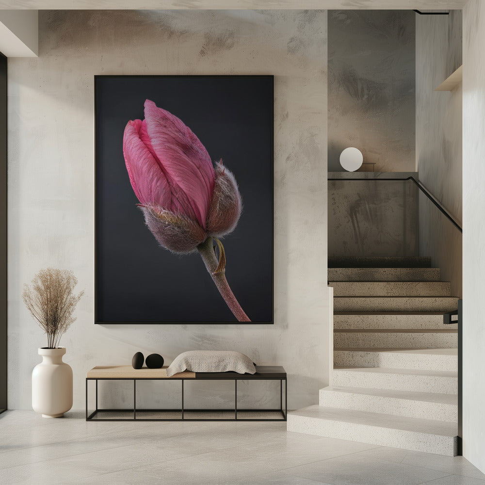Art mural Tulipe Rose 1
