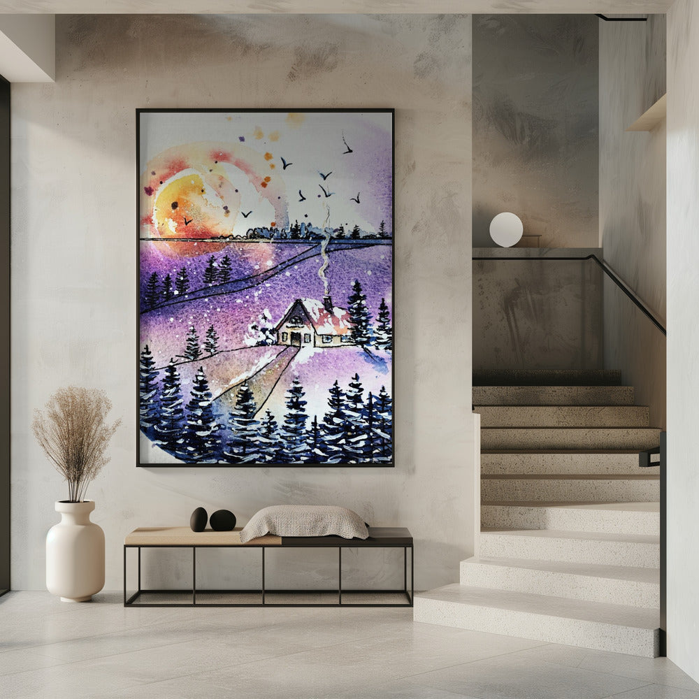 Tableau mural Toile imprimée Hiver 2
