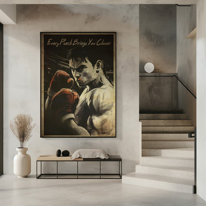 Art mural Chaque coup vous rapproche du but
