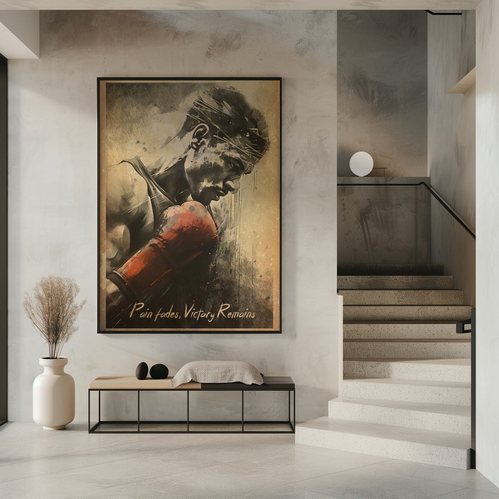 Décoration murale La douleur s'estompe, la victoire demeure