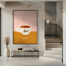 Art mural Tasse à vin chaud. Impression sur toile Goût des Fêtes