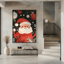 Tableau sur toile Joyeux Père Noël