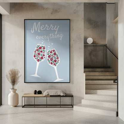 Impression sur toile Joyeux Tout