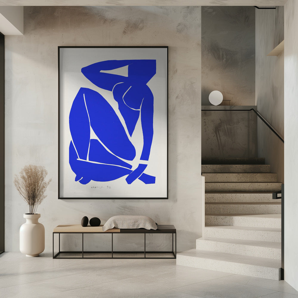 Décoration murale Nudo Blu III 1952