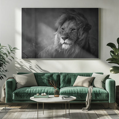 Décoration murale majestueuse. Lion