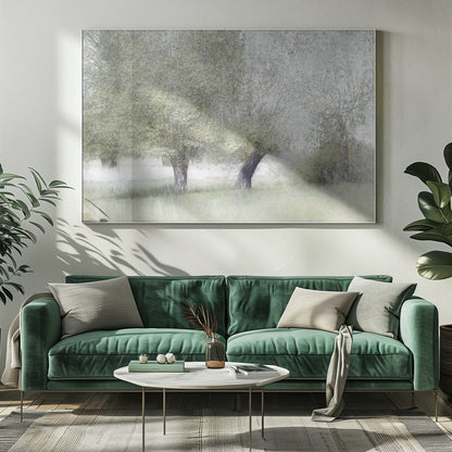 Décoration murale Jeune vert