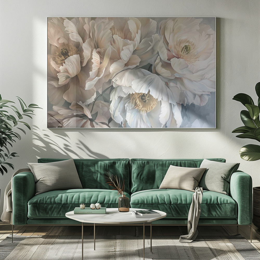 Affiche murale Peinture de fleur 1