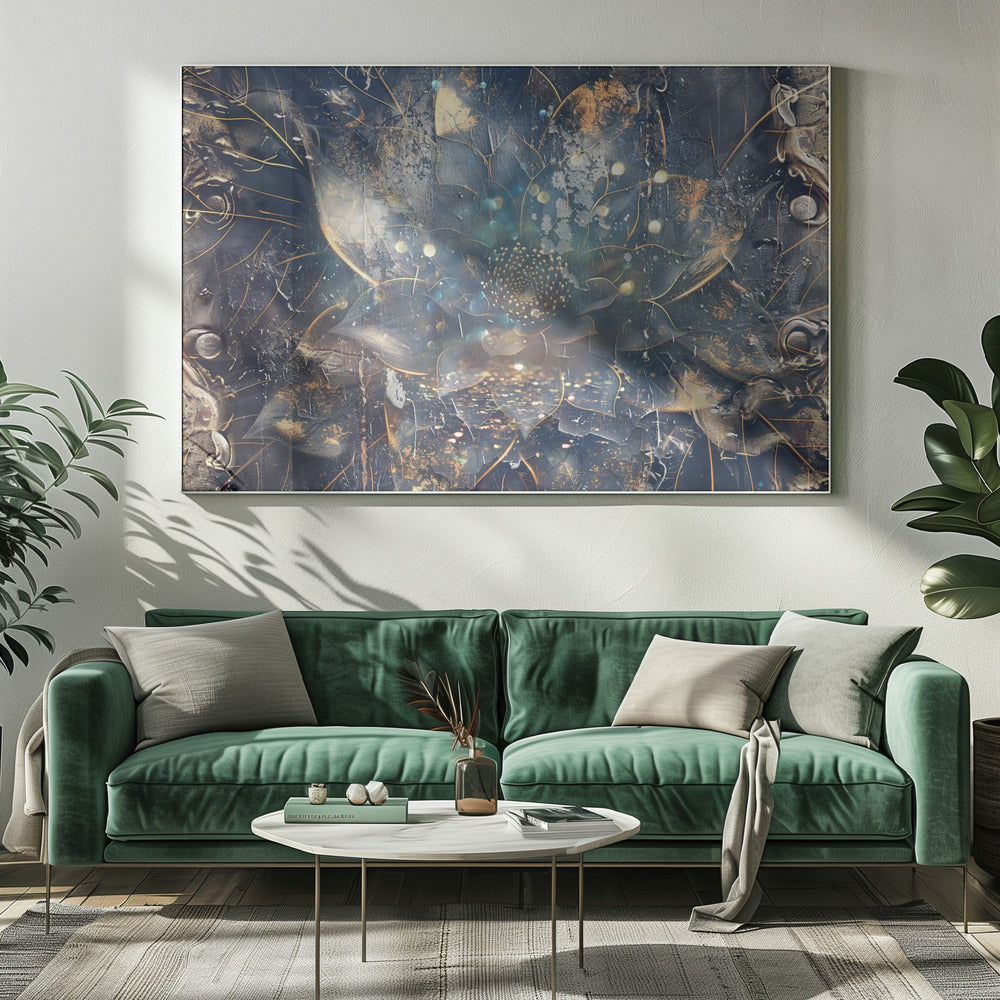 Art mural Fleur Illustration florale Wallart 046