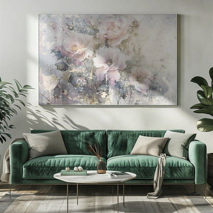 Art mural Fleur Illustration florale Art mural 076